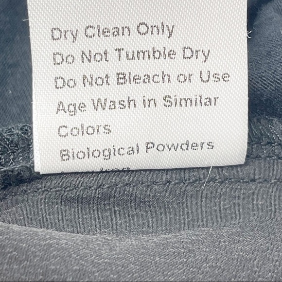SHADES OF GREY MICAH COHEN Women’s Charcoal Short Sleeve Silk Front Tee Size S - Picture 7 of 7